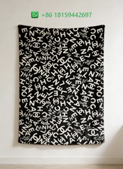 Chanel Throw Blankets
